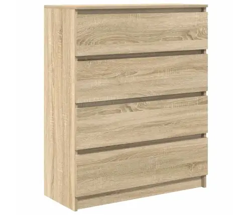 Indauja Sonoma Ąžuolas 80X35X99 Cm Inžinerinė Mediena