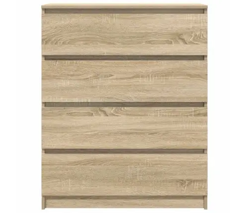 Indauja Sonoma Ąžuolas 80X35X99 Cm Inžinerinė Mediena