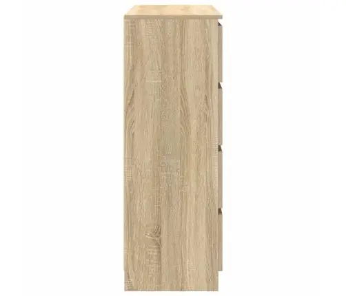 Puhvetkapp, Sonoma Tamm, 100X35X99 cm Tehispuit