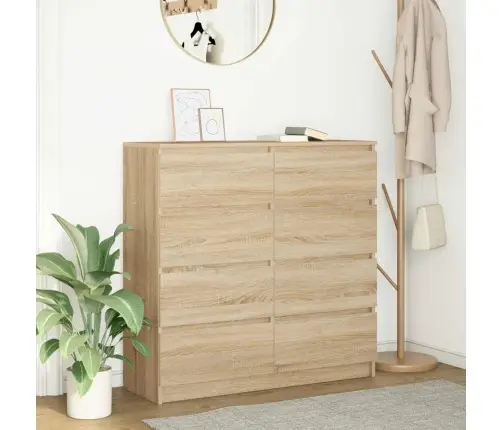 Puhvetkapp, Sonoma Tamm, 100X35X99 cm Tehispuit