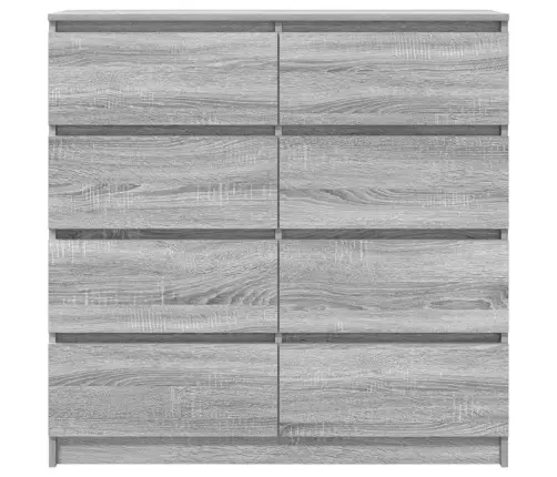 Bufete Pelēks Sonoma 100X35X99 Cm Engineered Wood Vidaxl