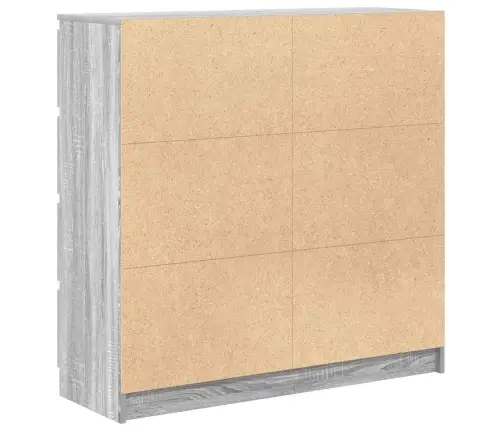 Bufete Pelēks Sonoma 100X35X99 Cm Engineered Wood Vidaxl