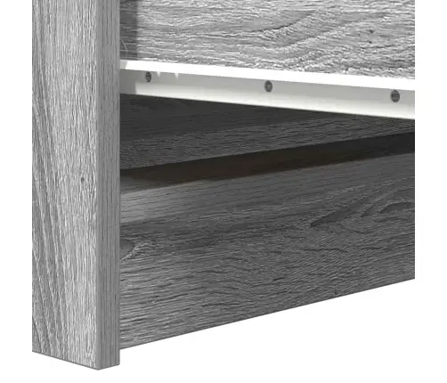 Bufete Pelēks Sonoma 100X35X99 Cm Engineered Wood Vidaxl