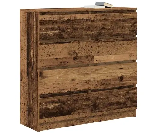 Bufete Old Wood 100X35X99 Cm Engineered Wood Vidaxl