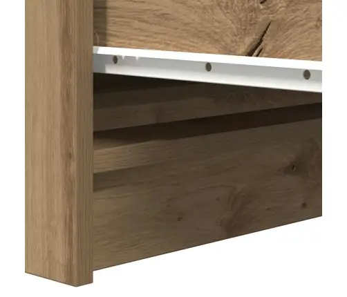 Bufete Artisan Oak 100X35X99 Cm Engineered Wood Vidaxl