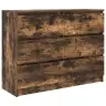 Puhvetkapp Suitsutamm 100X35X76 Cm Engineered Wood