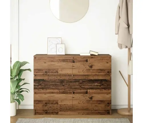 Puhvetkapp, Vana Puit, 100X35X76 cm Tehispuit