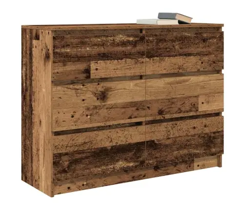 Puhvetkapp, Vana Puit, 100X35X76 cm Tehispuit