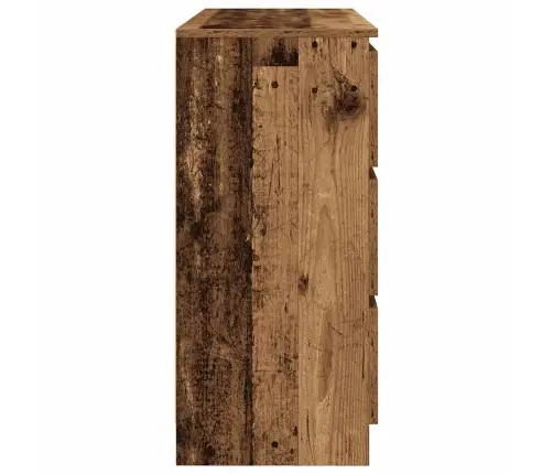 Puhvetkapp, Vana Puit, 100X35X76 cm Tehispuit