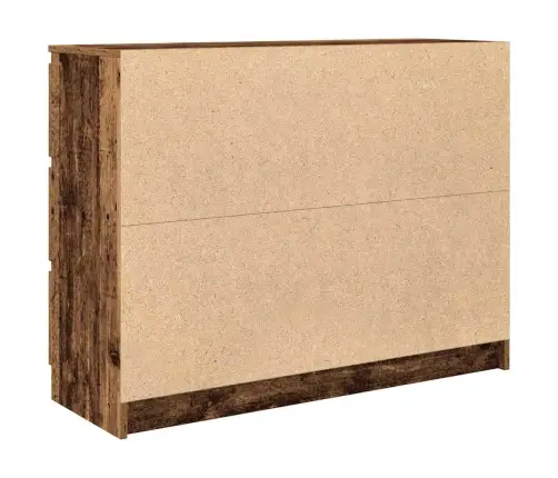 Puhvetkapp, Vana Puit, 100X35X76 cm Tehispuit