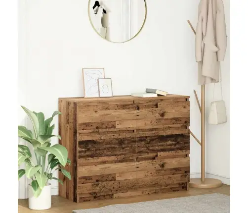 Puhvetkapp, Vana Puit, 100X35X76 cm Tehispuit