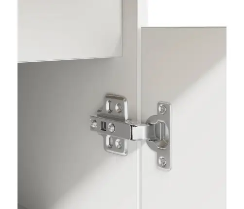 Galda Balts 140X49X76 Cm Inženierijas Koks Vidaxl
