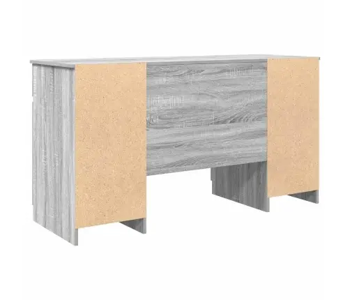 Laud Sahtliga Riiuliga Hall Sonoma 140 X 49 X 76 Cm Tehispuit