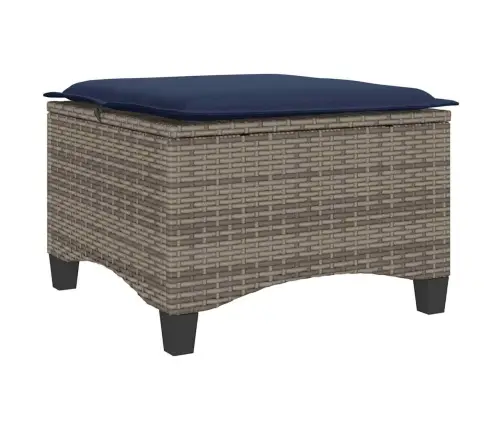 Dārza Krēsli Ar Spilveniem 2 Gab Pelēks 55X55X36 Cm Vidaxl