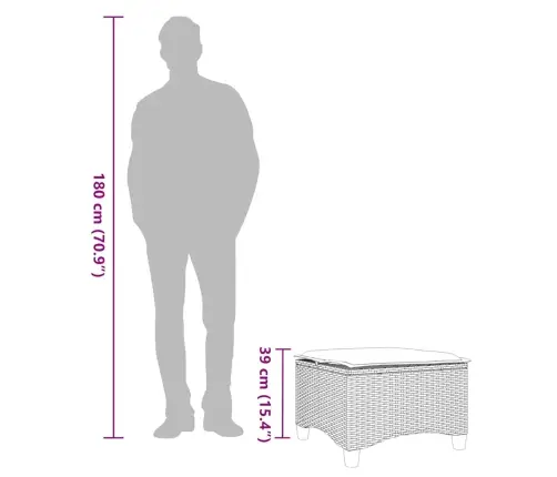 Dārza Krēsli Ar Spilveniem 2 Gab Pelēks 55X55X36 Cm Vidaxl