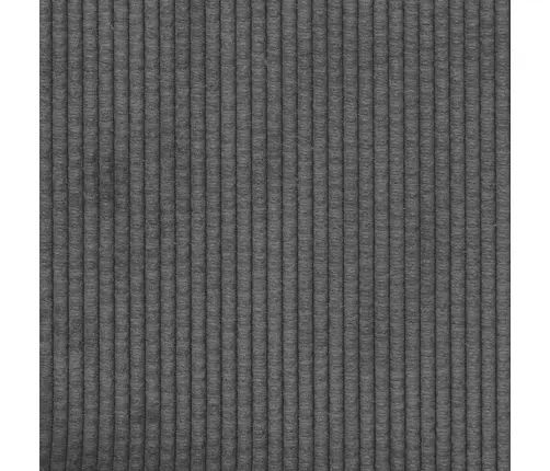 2-Vietīgs Dīvāns Ar Krēslu L-Veida Tumši Pelēks 125 Cm Veļa Vidaxl