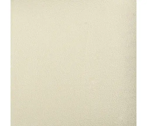 2-Vietīgs Dīvāns Ar L-Veida Krēmkrāsas Krēslu Mākslīgā Āda Vidaxl