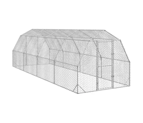 Vistas Skrējiens, 2,5X8X2,25 M, Cinkots Tērauds Vidaxl