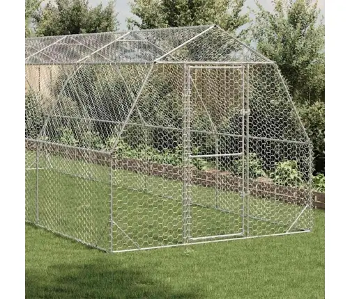 Vistas Skrējiens, 2,5X8X2,25 M, Cinkots Tērauds Vidaxl