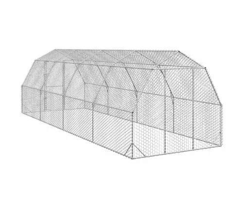 Vistas Skrējiens, 2,5X8X2,25 M, Cinkots Tērauds Vidaxl