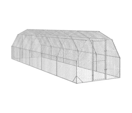 Vistas Skrējiens, 2,5X10X2,25 M, Cinkots Tērauds Vidaxl