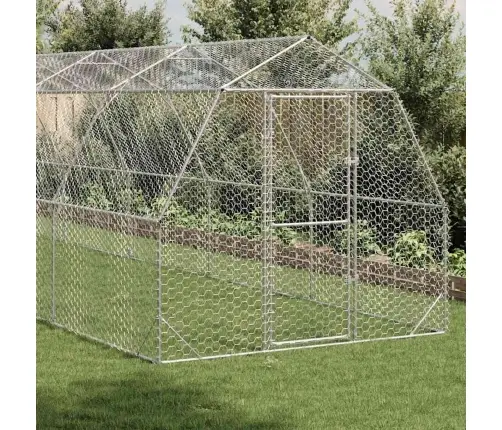 Vistas Skrējiens, 2,5X10X2,25 M, Cinkots Tērauds Vidaxl