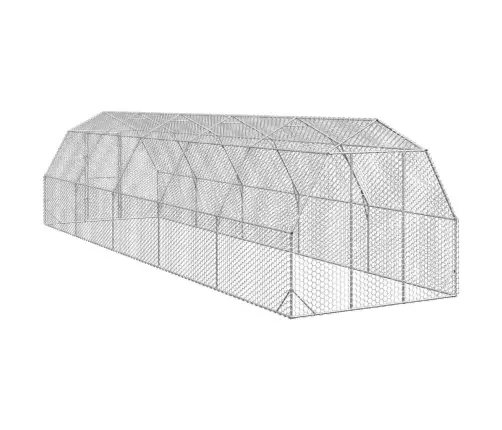 Vistas Skrējiens, 2,5X10X2,25 M, Cinkots Tērauds Vidaxl