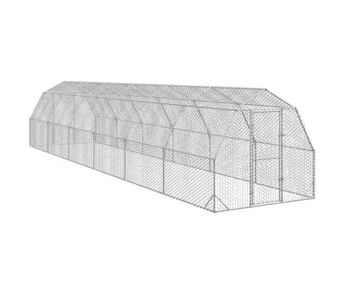 Vistas Skrējiens, 2,5X12X2,25 M, Cinkots Tērauds Vidaxl