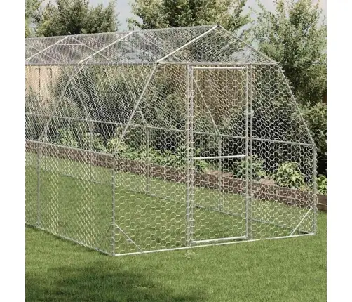 Vistas Skrējiens, 2,5X12X2,25 M, Cinkots Tērauds Vidaxl