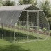 Vištienos Bėgimas Su Stogu 2,5X12X2,25 M Cinkuoto Plieno
