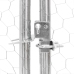 Vištienos Bėgimas Su Stogu 2,5X12X2,25 M Cinkuoto Plieno