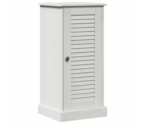 Vannas Istabas Mēbeļu Komplekts Ar Plauktu 2 Pcs Brūna Un Balta Vidaxl