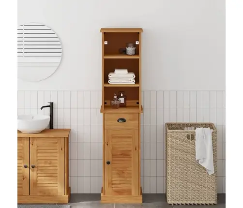 Vannas Istabas Mēbeļu Komplekts 2 Pcs Brūna Un Medus Brūna Vidaxl