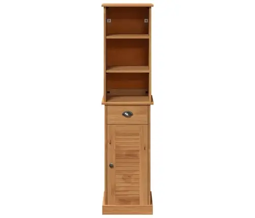 Vannas Istabas Mēbeļu Komplekts 2 Pcs Brūna Un Medus Brūna Vidaxl