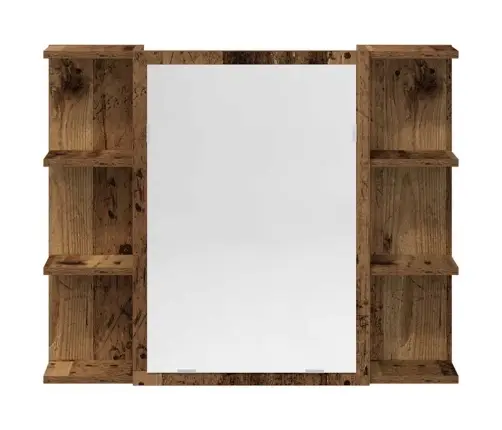 3-Daļīgs Vannasistabas Mēbeļu Komplekts, Veca Koka, Koks Vidaxl