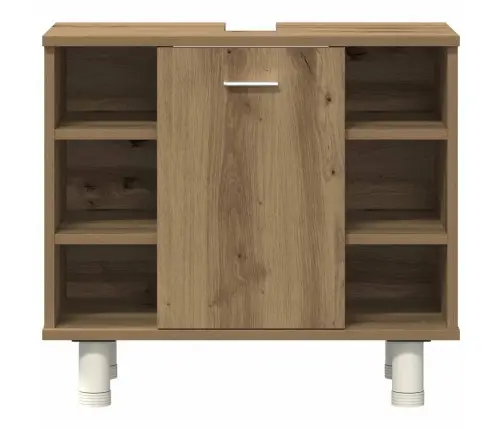 3-Osaline Vannitoa Mööblikomplekt, Kunsttamm, Tehispuit