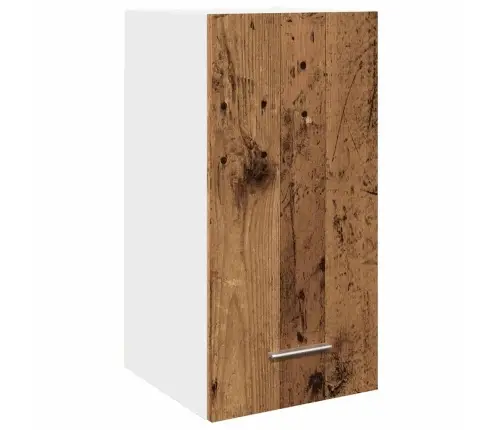 11-Osaline Köögikappide Komplekt "Lyon", Vanast Puidust, Töödeldud Puit