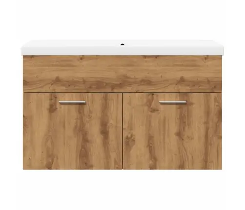 2-Daļīgs Vannasistabas Mēbeļu Komplekts, Koka Krāsa Vidaxl