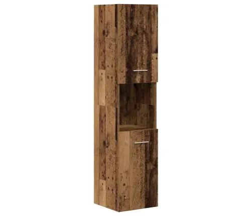 4-Daļīgs Vannasistabas Mēbeļu Komplekts, Veca Koka, Koks Vidaxl