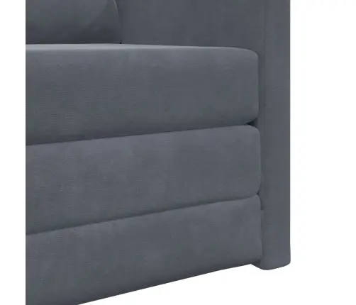 Sofa Lova Tamsiai Pilka 74 X 77 X 81 Cm Aksomas