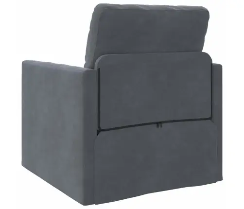 Sofa Lova Tamsiai Pilka 74 X 77 X 81 Cm Aksomas