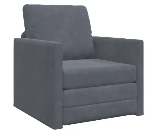 Sofa Lova Tamsiai Pilka 74 X 77 X 81 Cm Aksomas