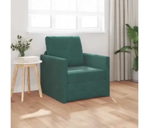 Sofa Lova Tamsiai Žalia 74 X 77 X 81 Cm Aksomas