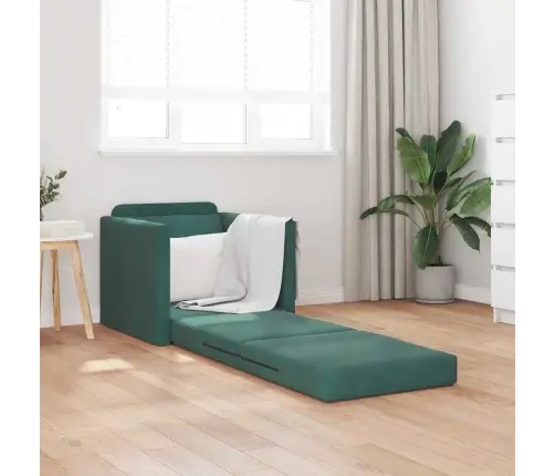 Sofa Lova Tamsiai Žalia 74 X 77 X 81 Cm Aksomas