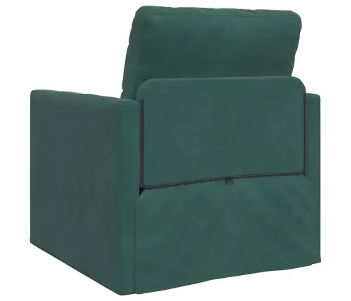 Sofa Lova Tamsiai Žalia 74 X 77 X 81 Cm Aksomas