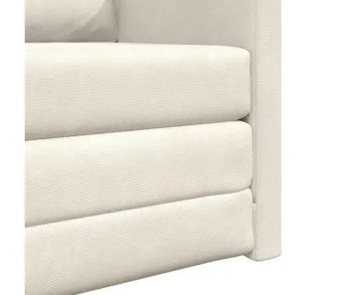 Sofa Lova 60Cm Kreminė Aksomas