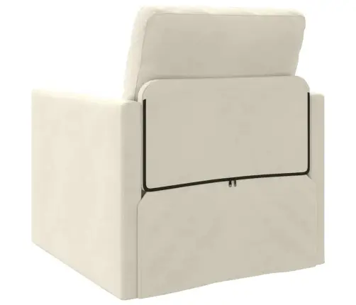 Sofa Lova 60Cm Kreminė Aksomas