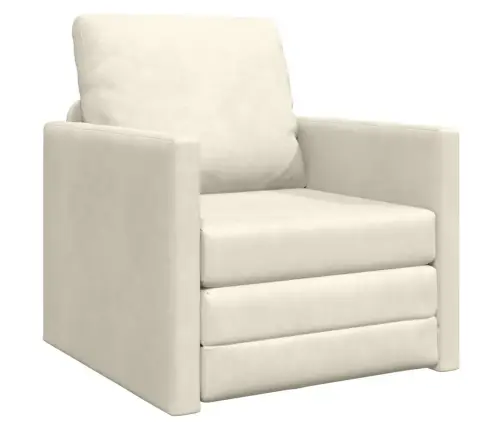 Sofa Lova 60Cm Kreminė Aksomas