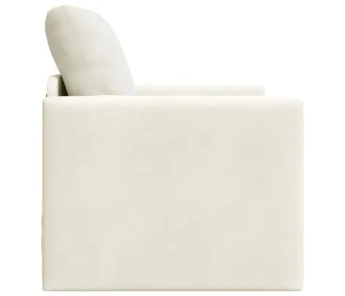 Sofa Lova 60Cm Kreminė Aksomas