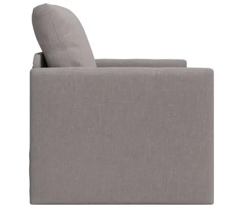 Grīdas Dīvāns Gulta 2-In-1 Taupe 74X77X81 Cm Audums Vidaxl